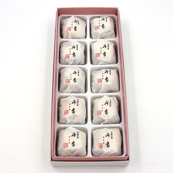 かんち　さん専用　白 森八｣ 千歳 10個入（弔事用）※すべて白でご用意｜百万石百貨店