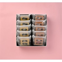 《能登応援》「まめや金澤萬久」わらび餅のバウム10個入(黒豆＆桜)【おまとめ便対象】