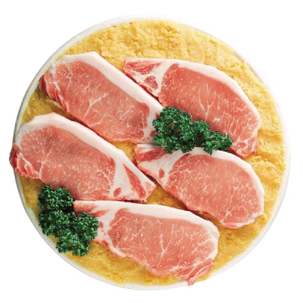《能登応援》｢天狗中田本店｣能登豚味噌漬 5枚計450g【冷蔵】
