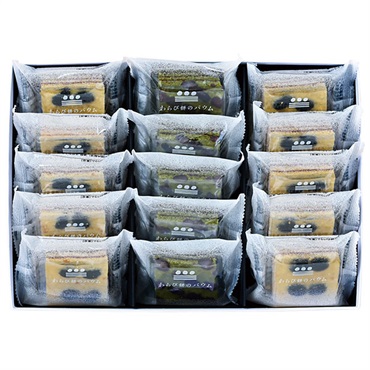 《能登応援》｢まめや金澤萬久｣わらび餅のバウム(計15個入)