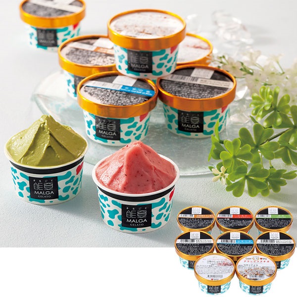 《能登応援》｢マルガージェラート｣受賞・まるごと能登ジェラート8【冷凍】※北海道・沖縄・離島にはお届け出来ません。