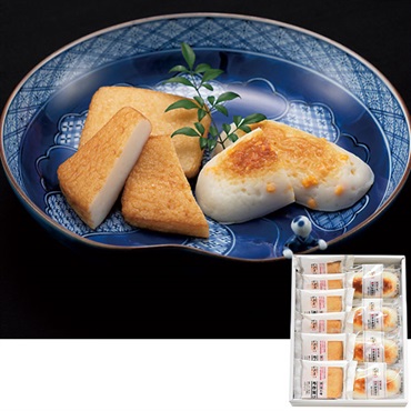 《能登応援》｢杉野屋与作｣与作揚げ、焼き蒲鉾チーズ 詰合せ【冷蔵】※沖縄・離島にはお届け出来ません。