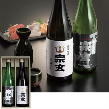 《能登応援》｢宗玄｣あじわいセット（純吟・石川門）