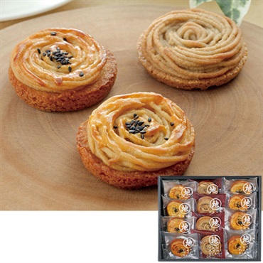 《能登応援》｢道の駅 のと千里浜｣いもくり焼きモンブラン(計12個入)