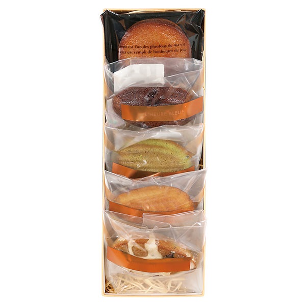 ｢焼き菓子とタルトの専門店 ルール ブルー｣5種の焼き菓子BOX