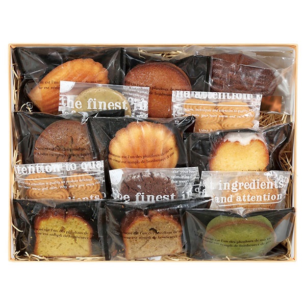 ｢焼き菓子とタルトの専門店 ルール ブルー｣オリジナルギフトBOX(14個入)