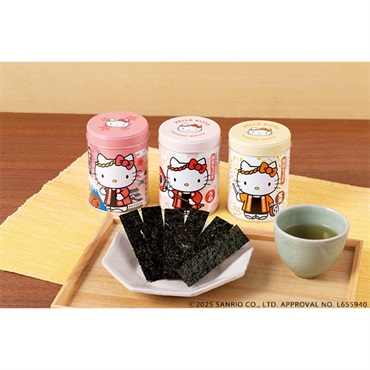 ｢山本海苔店｣はろうきてぃ 海苔ちっぷす3缶セット