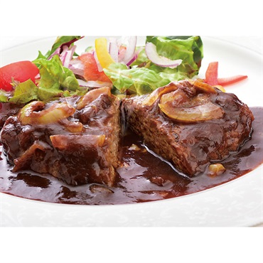 〈山形〉｢米沢牛黄木｣米沢牛入り濃旨（こくうま）デミハンバーグ【冷凍】※沖縄・離島にはお届け出来ません。