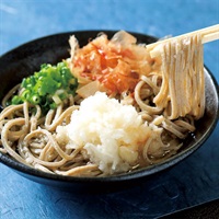 〈福井〉｢永平寺門前 井の上｣【茹でずに簡単】十割越前おろしそばセット4人前【冷凍】