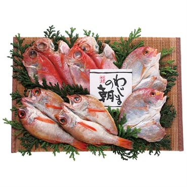 《能登応援》｢西脇水産｣わじまの朝 干物セット【冷凍】