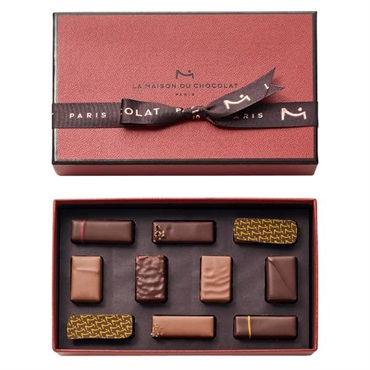 ｢ラ・メゾン・デュ・ショコラ｣アタンション 10粒入 エンブレム【冷蔵】