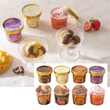 ｢ゴディバ｣アイス シーズナルコレクション 8個入【冷凍】