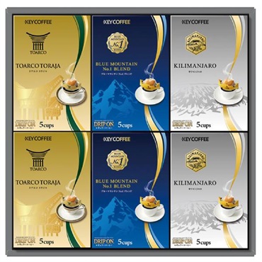 ｢キーコーヒー｣ドリップオン プレミアムセレクションギフト