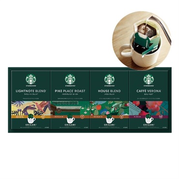 ｢スターバックス｣オリガミ パーソナルドリップ コーヒーギフト