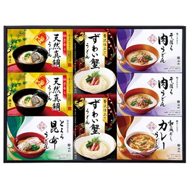 ｢池利｣贅沢手延べ三輪うどん詰合せ