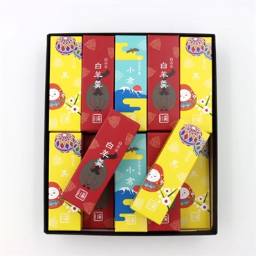 ｢森八｣小型羊羹「粋」〈迎春パッケージ〉20本入