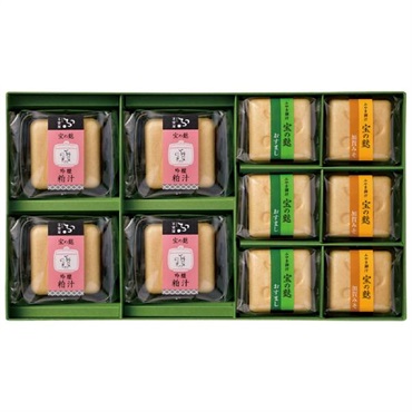 ｢不室屋｣宝の麩詰合せ 吟醸粕汁