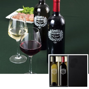 ｢フランス｣シャトー テシエ ボルドー 赤白ワインギフトセット