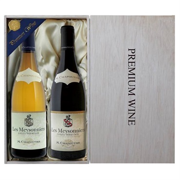 ｢フランス｣M.シャプティエ ローヌ 赤白ワインギフトセット