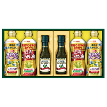 ｢日清オイリオ｣ボスコオリーブ&バラエティオイルセレクションギフト