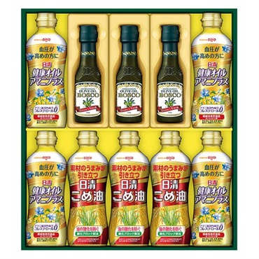 ｢日清オイリオ｣ボスコオリーブ&バラエティオイルセレクションギフト