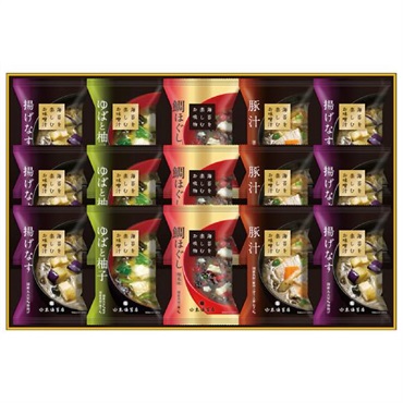 ｢山本海苔店｣海苔を楽しむお味噌汁・お吸物詰合せ 15食入