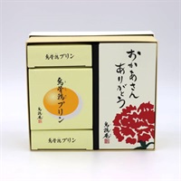「烏鶏庵」烏骨鶏かすていら(カーネーション)・プリン5個セット【4/28～5/11の日時指定可】【ご注文は5/1(木)まで】
