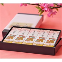 「森八」小型羊羹　粋(ひな祭り黒羊羹/5本入)　【おまとめ便対象】