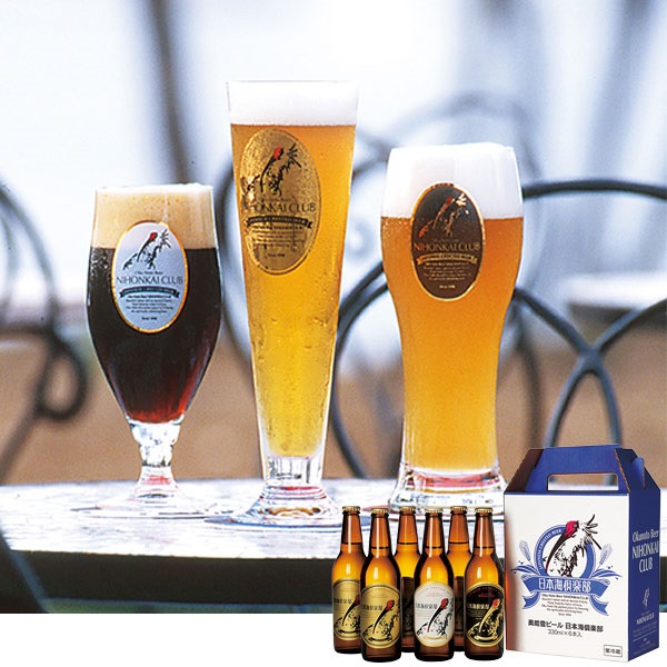 《能登応援》｢奥能登ビール日本海倶楽部｣奥能登ビール330mL×6本セット【冷蔵】※北海道・沖縄・離島にはお届け出来ません。