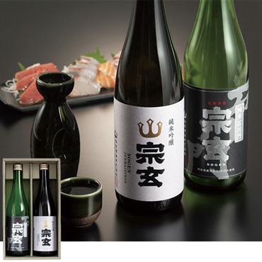 《能登応援》｢宗玄酒造｣宗玄 あじわいセット（純吟・石川門）