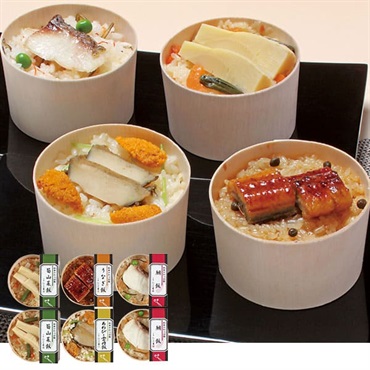 〈京都〉｢京・料亭 わらびの里｣料亭のわっぱ飯【冷凍】※北海道・沖縄・離島にはお届け出来ません。