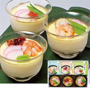 〈京都〉｢京・料亭 わらびの里｣料亭のこだわり茶碗蒸し【冷蔵】※北海道・沖縄・離島にはお届け出来ません。