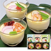 〈京都〉｢京・料亭 わらびの里｣料亭のこだわり茶碗蒸し【冷蔵】※北海道・沖縄・離島にはお届け出来ません。
