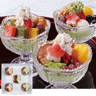 〈京都〉｢京・料亭 わらびの里｣京料亭の宇治抹茶水菓子【冷凍】※北海道・沖縄・離島にはお届け出来ません。