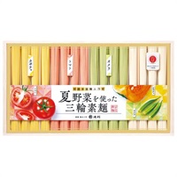 ｢池利｣夏野菜を使った三輪素麺