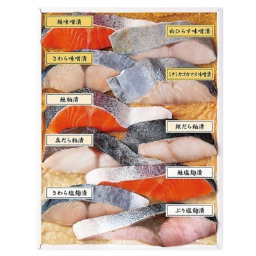 ｢味の十字屋｣味百鮮詰合せ【冷蔵】