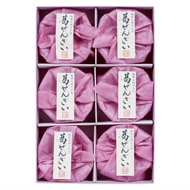 《能登応援》｢森八｣能登大納言小豆 冷やし葛ぜんざい6個入