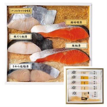 ｢味の十字屋｣味百鮮詰合せ【冷蔵】