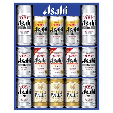 ｢アサヒ｣ビール4種セット(計18本)