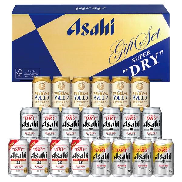 ｢アサヒ｣ビール4種セット(計21本)