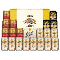 ｢キリン｣一番搾り3種飲みくらべセット プレミアム・黒ビール入り(計20本)
