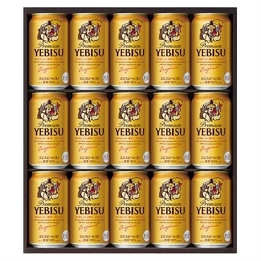 ｢サッポロ｣ヱビスビール 缶セット(計15本)