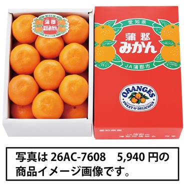 愛知県産 蒲郡温室みかん【冷蔵】