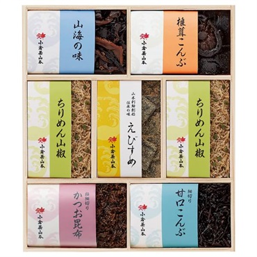 ｢小倉屋山本｣えびすめちりめん詰合せ