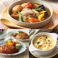 《グルメお届け便》洋食コース【冷凍】※北海道・沖縄・離島にはお届け出来ません。