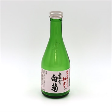 「奥能登の白菊」純米吟醸　百万石乃白(300ml)【初しぼり・冷蔵】【3月13日以降、順次発送】
