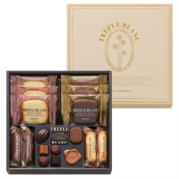 ｢モロゾフ」〈トレフルブラン〉クッキー＆プレーンチョコレート※お届け日のご指定がない場合は【3/5～14のいずれか】にお届けいたします。