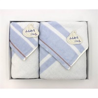 「UCHINO」ふんわりホイップ タオル詰合せ(ブルー)