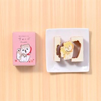 「まめや金澤萬久」萬久の型抜きバウム 親子まめしば・苺【おまとめ便対象】