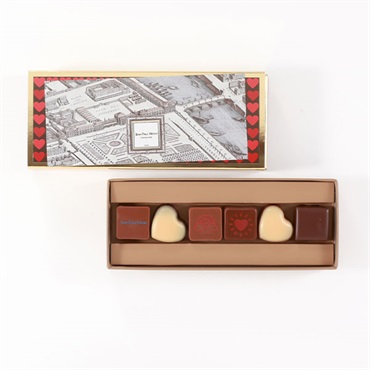 「ジャン＝ポール・エヴァン」ボンボン ショコラ6個 クール ドゥ パリ【冷蔵】※お届け日のご指定がない場合は【2/13～14のいずれか】にお届けいたします。